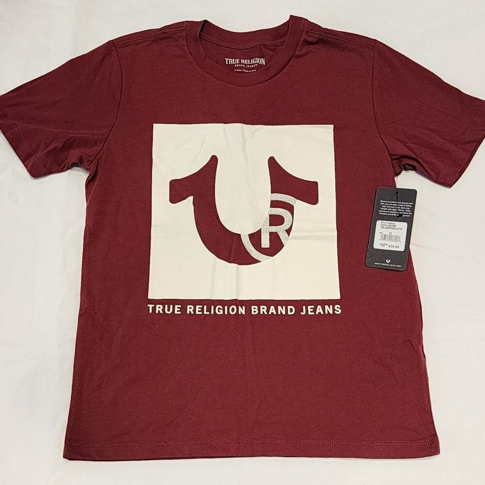 Kid's Red True Religion Graphic Tee